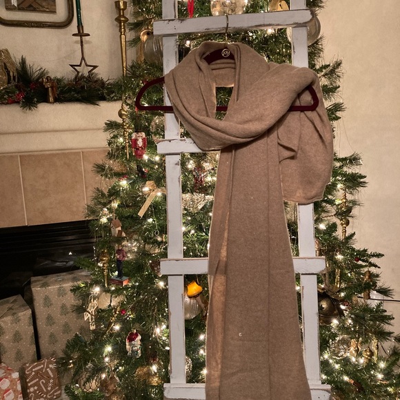 J. Crew Accessories - J. Crew Cashmere Tan Scarf
